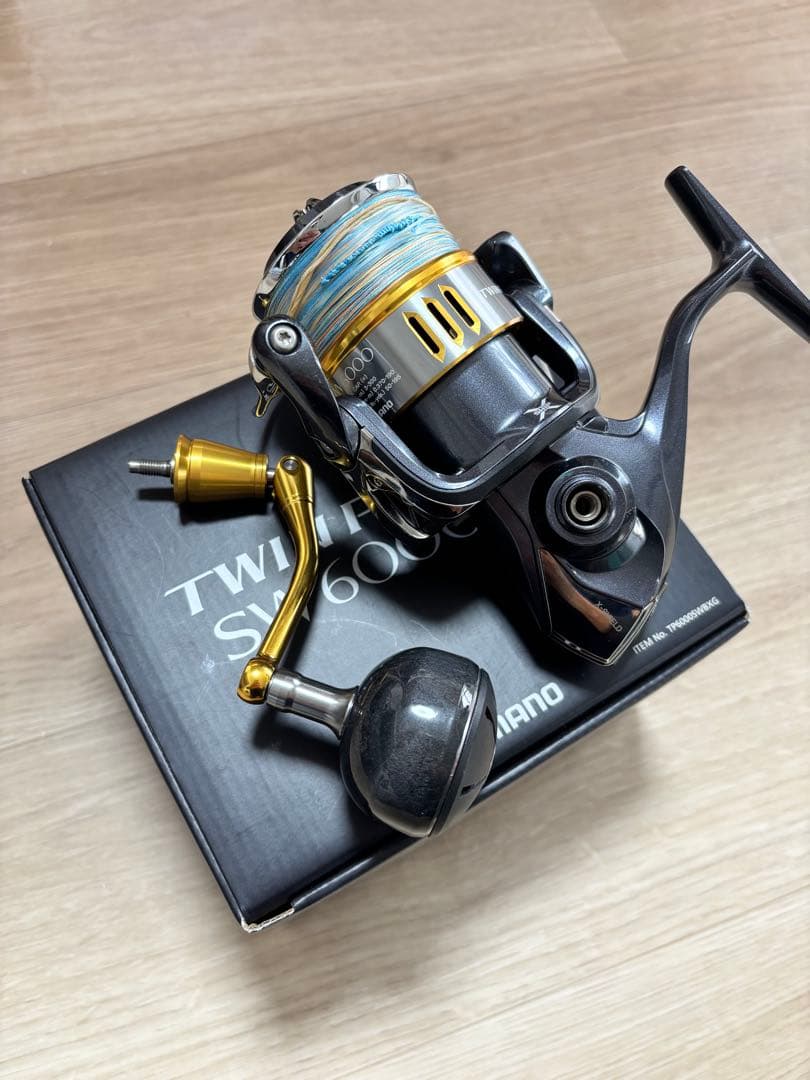 【美品】おまけ付きSHIMANO TWIN POWER sw6000x