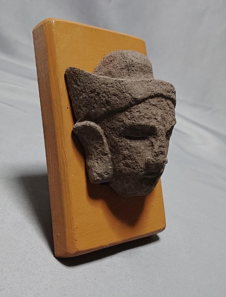 コレクター収集品　アンコール期　古代クメールの神像