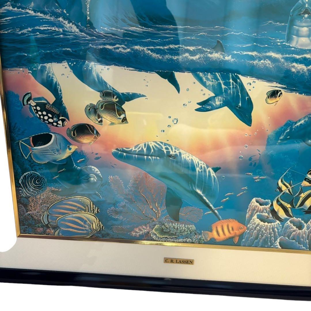 希少★ クリスチャンラッセン ソーサラー・オブ・ザ・シー　ポスター ディズニー