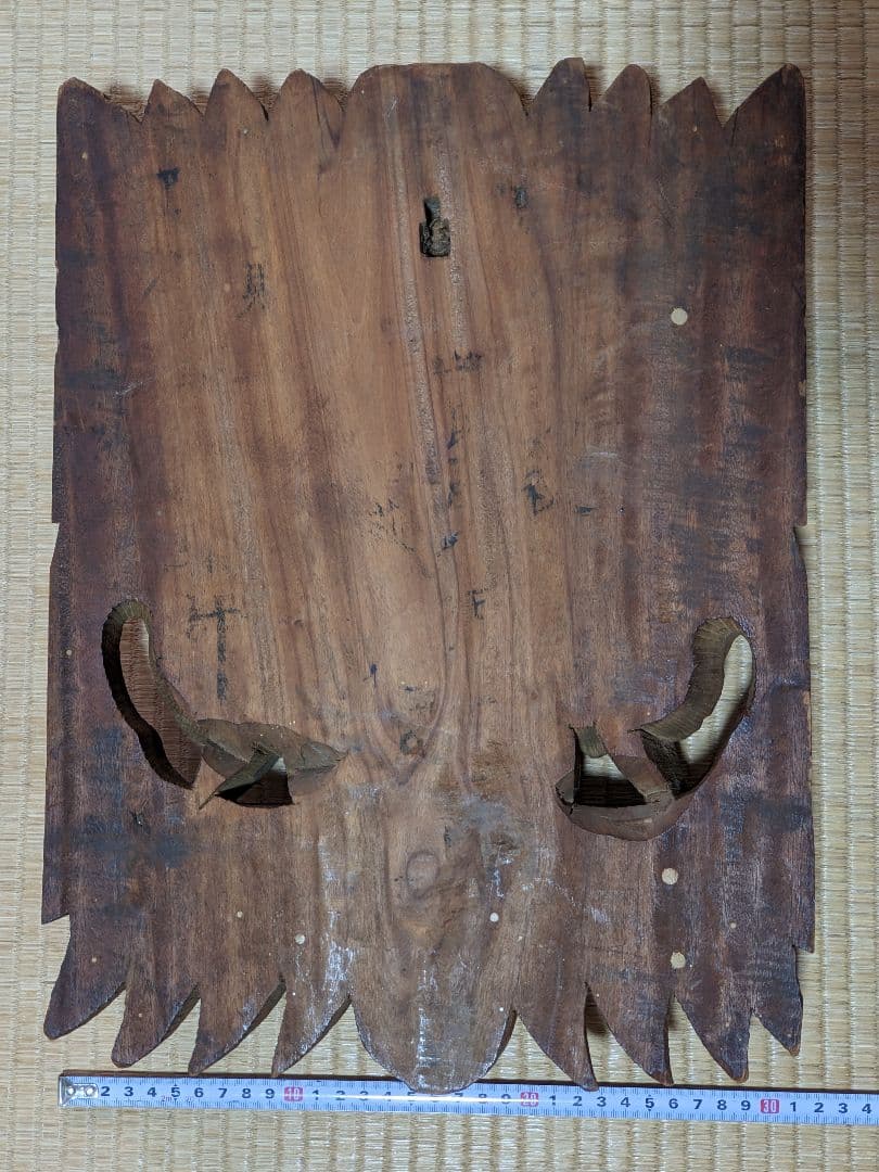 ♦閻魔大王 木彫時代物 地蔵菩薩の化身 開運 縁起物？寺社仏閣飾り 古美術骨董品