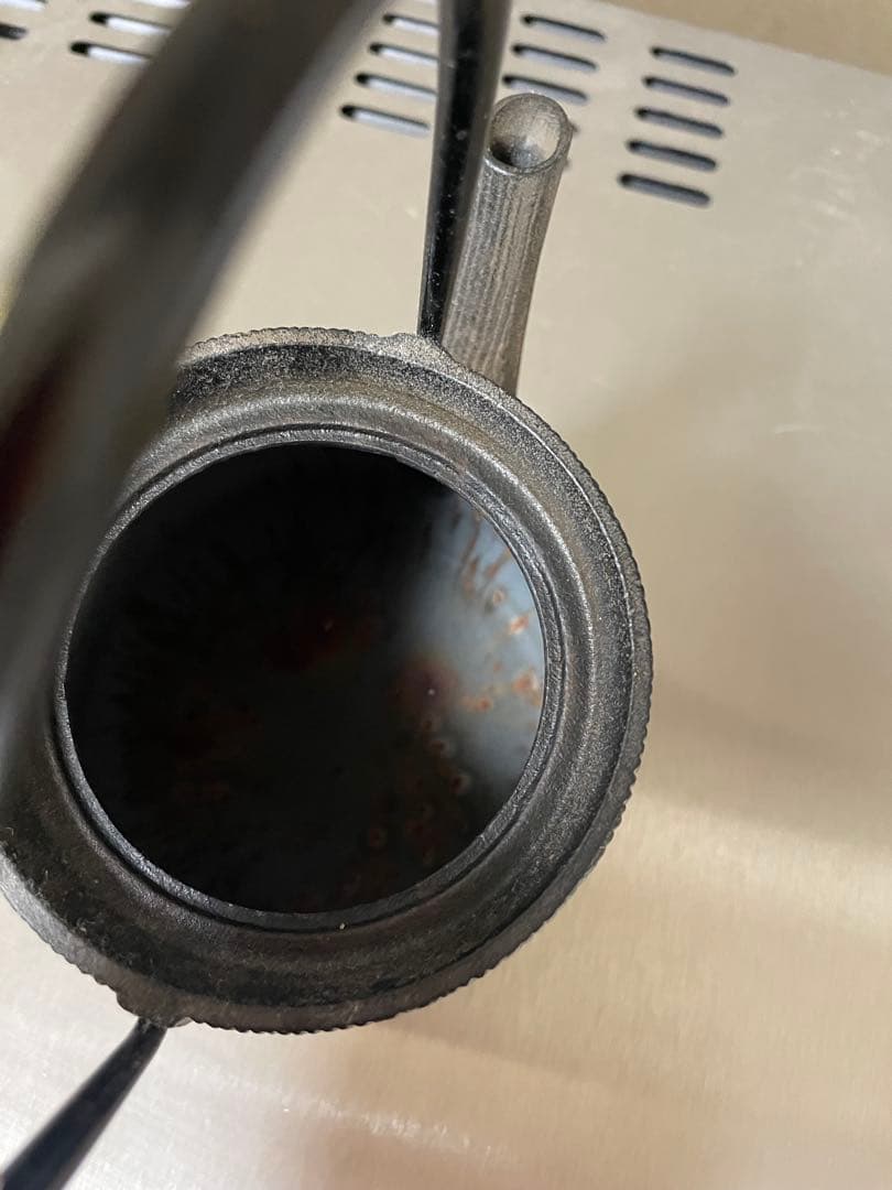 南部鉄器　花つぼみ＆木目模様