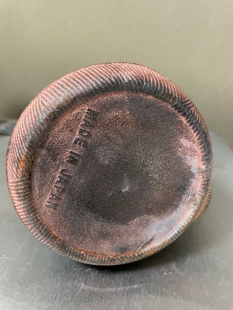 南部鉄器　花つぼみ＆木目模様