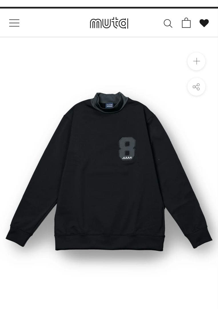 ムータマリン　muta ゴルフ　プルオーバー