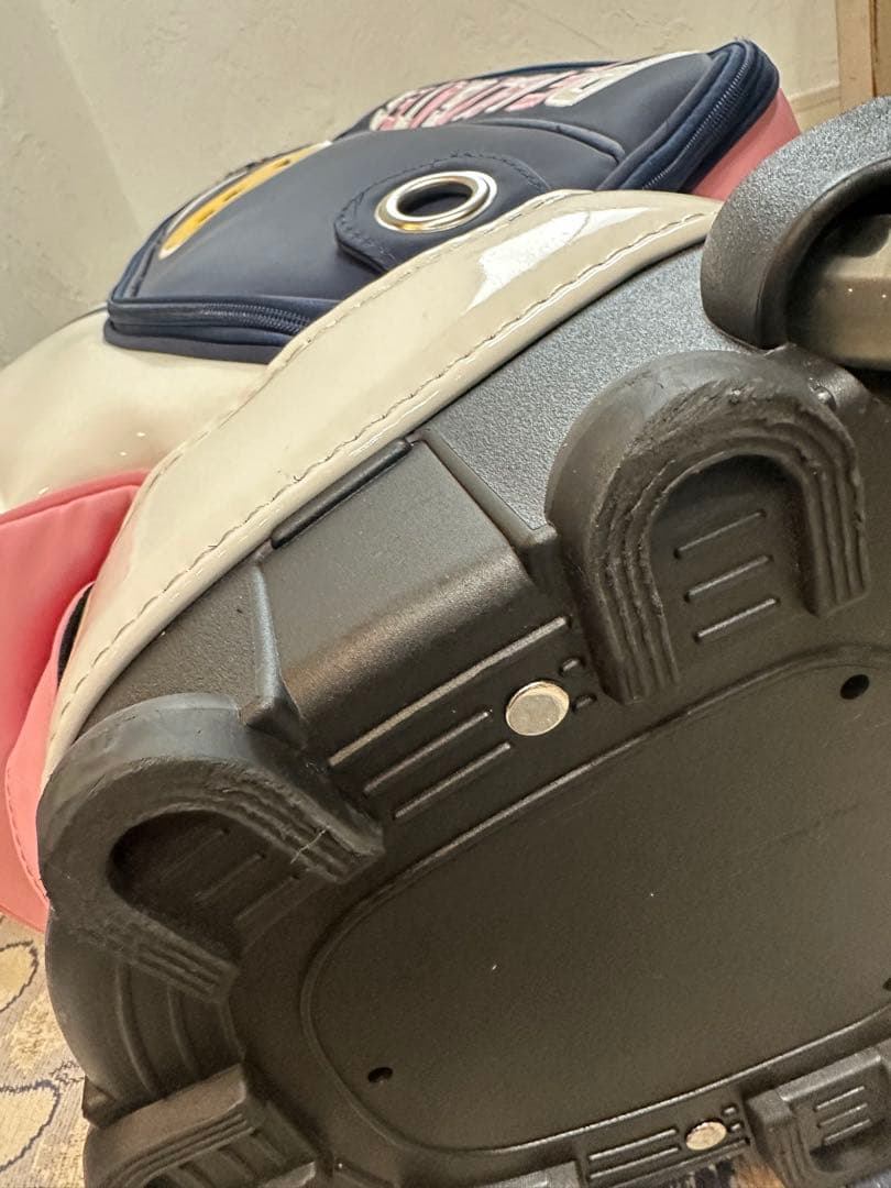 PEARLY GATES キャディバッグ ネイビー/ピンク