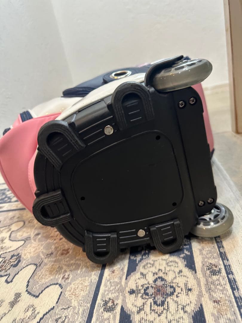 PEARLY GATES キャディバッグ ネイビー/ピンク