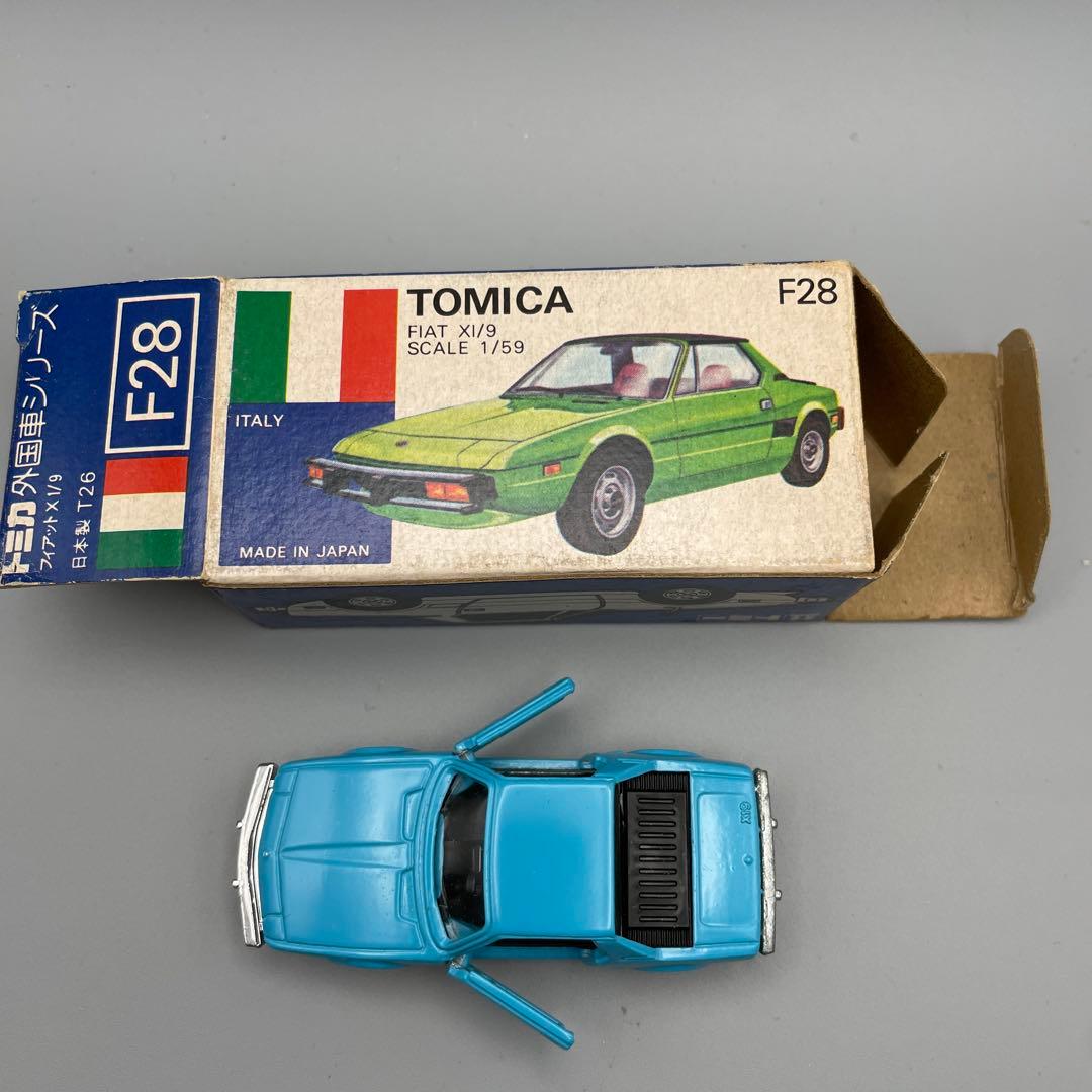 トミカ　外国車シリーズ　F28 フィアットX1/9