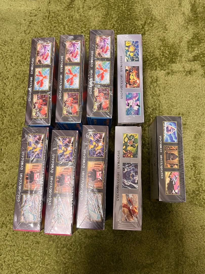 ポケモンカードゲーム シュリンク付き　未開封9BOXセット