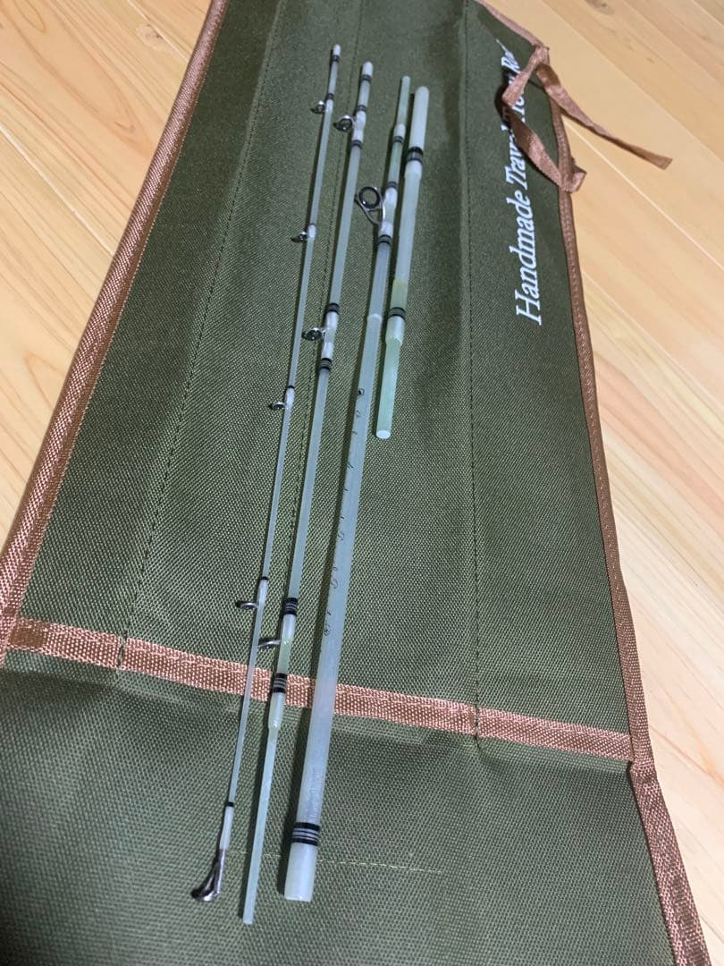 トラウトロッド グラスファイバー製 クリア/ホワイト