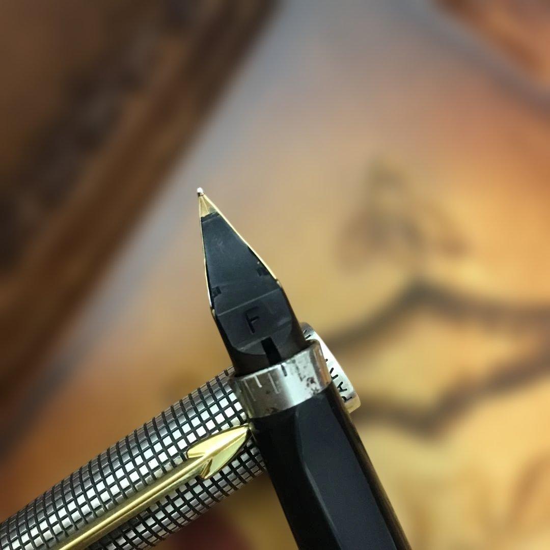 ‼️PARKER‼️パーカー75スターリングシルバー万年筆　U.S.A 14金ペン