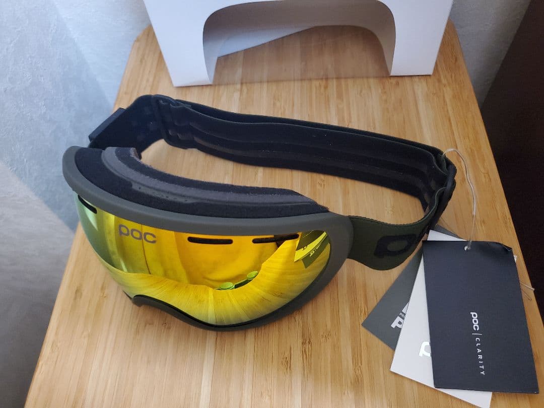 ポック Fovea クラリティ POW JJ スキーゴーグル ビスマスグリーン