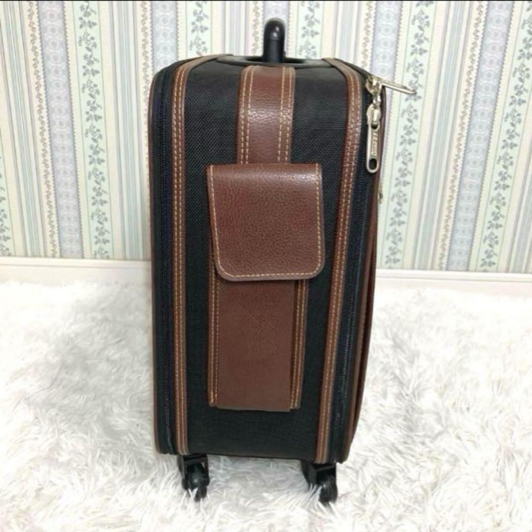 EZ-SWANY　スワニー　小型キャリーケース　4輪　機内持ち込み可　レザー使用