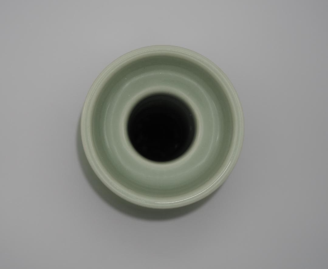 清風与平造 秘色窯 花瓶 清風造 花入