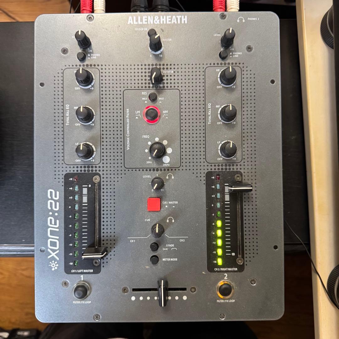ALLEN & HEATH XONE:22 DJミキサー　ジャンク DJ機材
