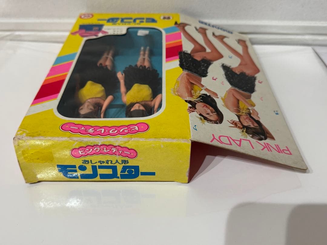 ピンクレディー　フィギュア　モンスター　当時物　箱キズ　未使用
