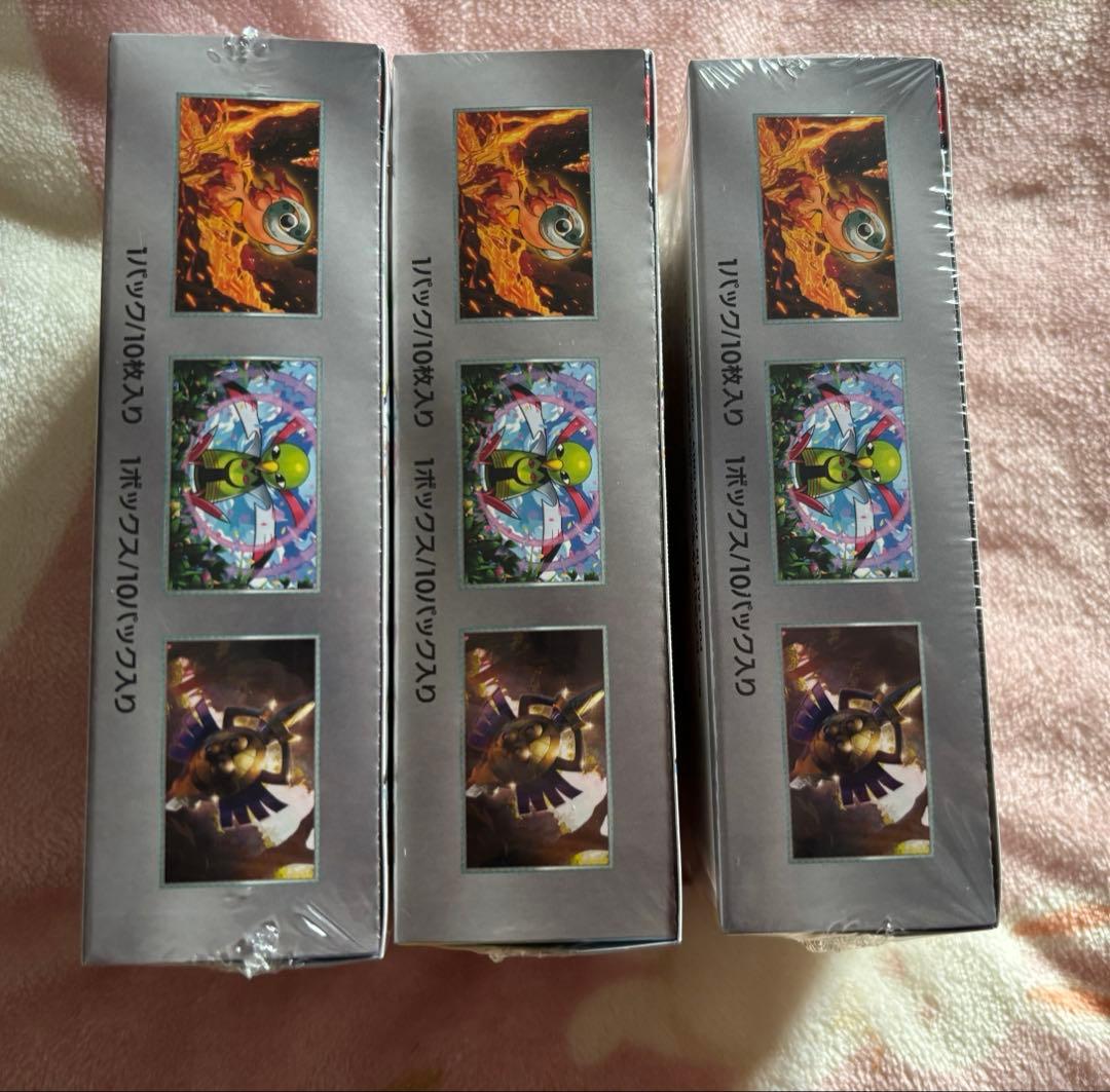 ポケモンカード　テラスタルフェスex 3BOX シュリンク付き