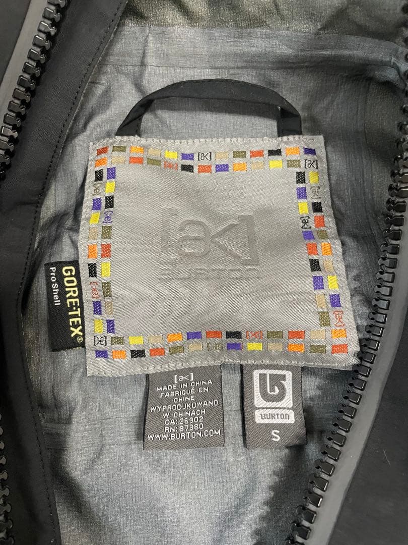 美品 スノボー BURTON ブラック ウェア スキー