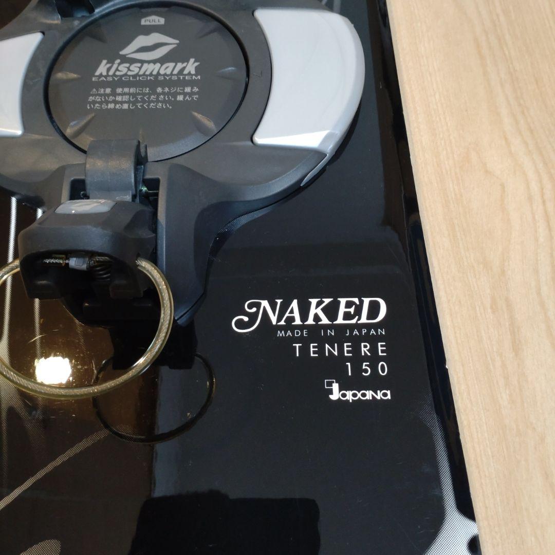 NAKED TENERE 150 スノーボードセット ビンディング、収納バック付