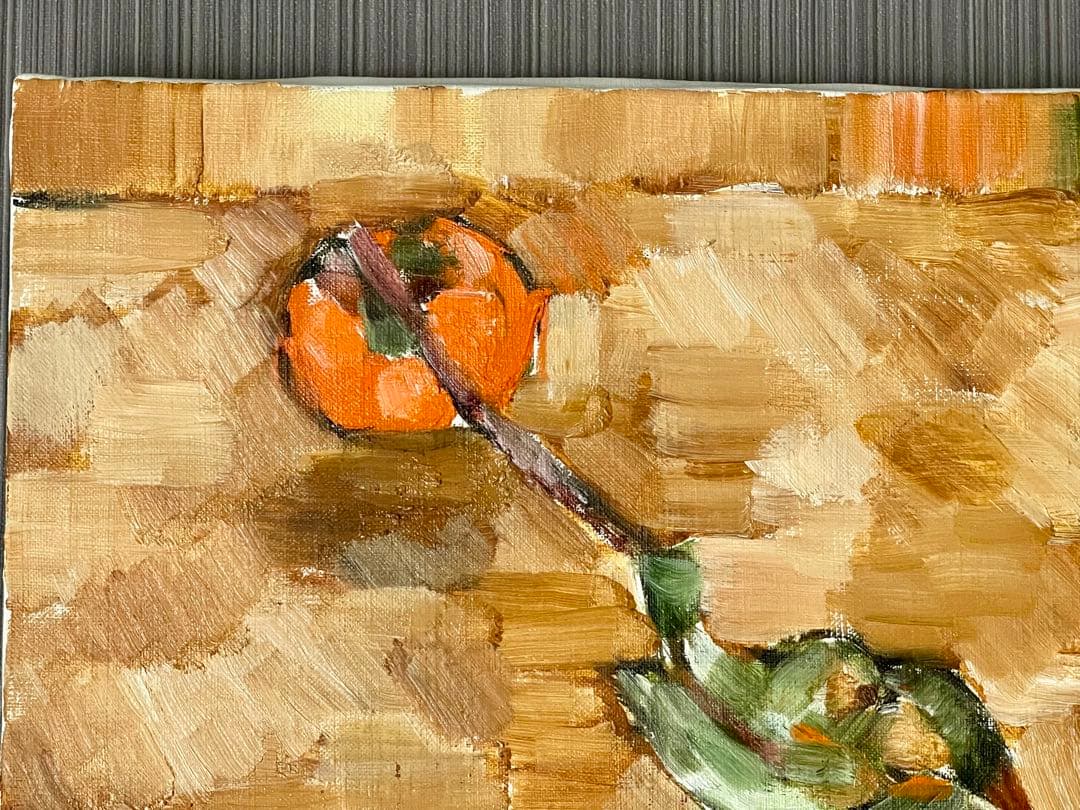 【柿】絵画