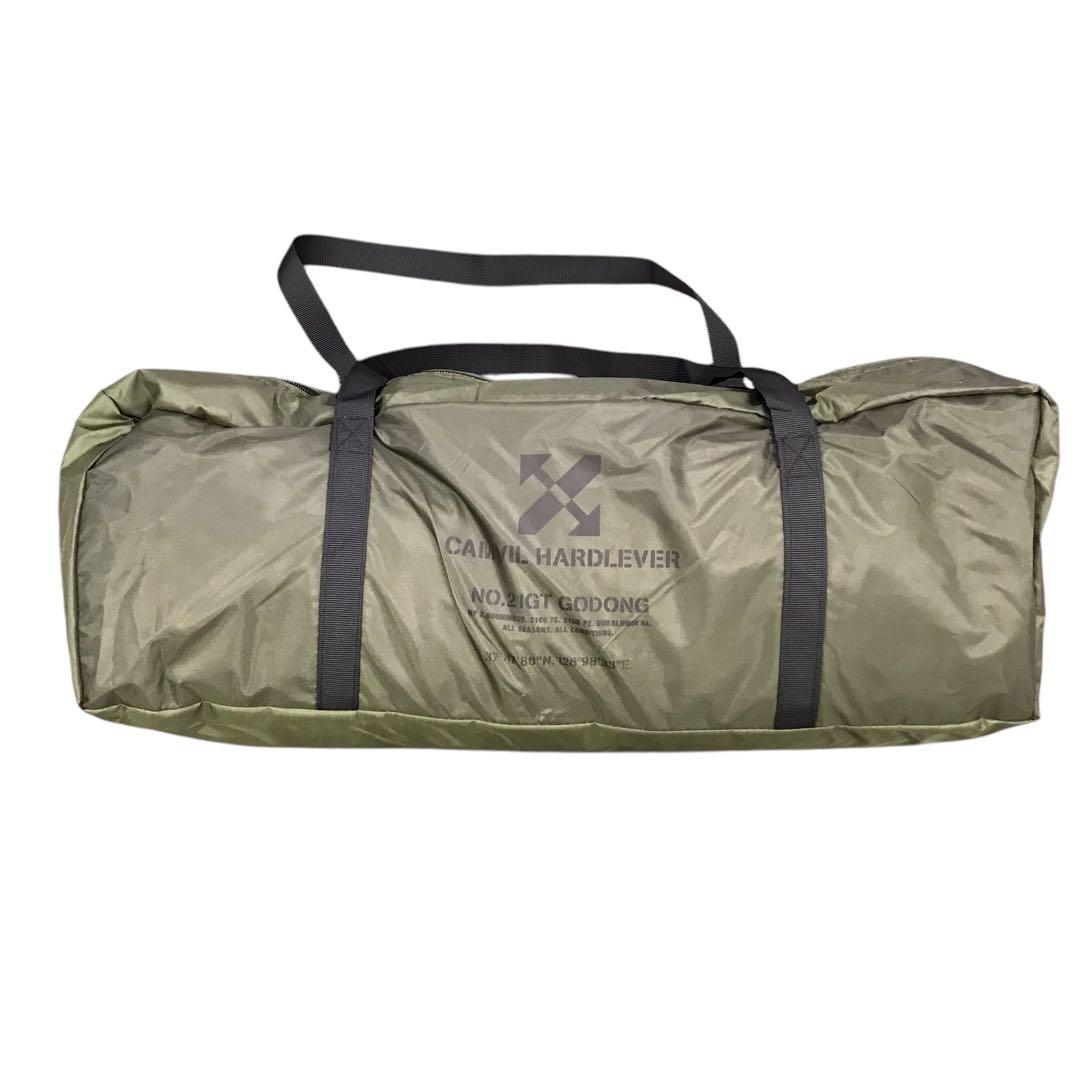 【開封・未使用】CAMVIL Godong テント カーキ 2人用 キャンプ