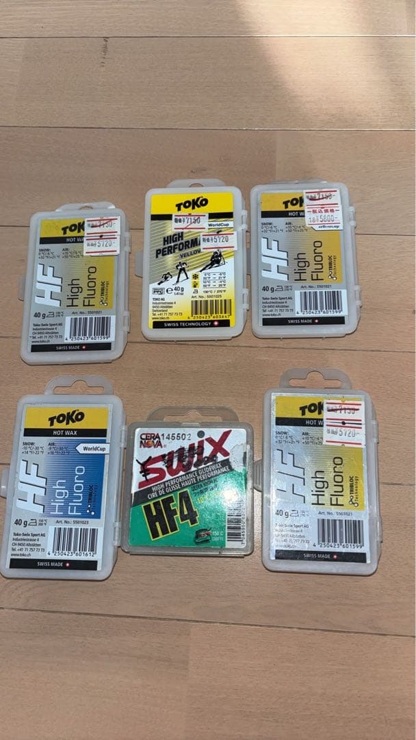 36000円分まとめ売り　Toko HFワックスセット