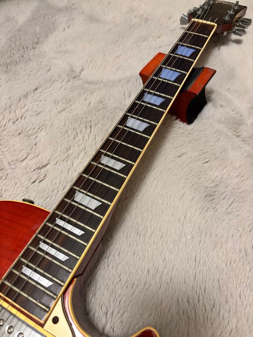 【ビンテージ】 Greco EG480r 75年製レスポール　超良フレイムトップ