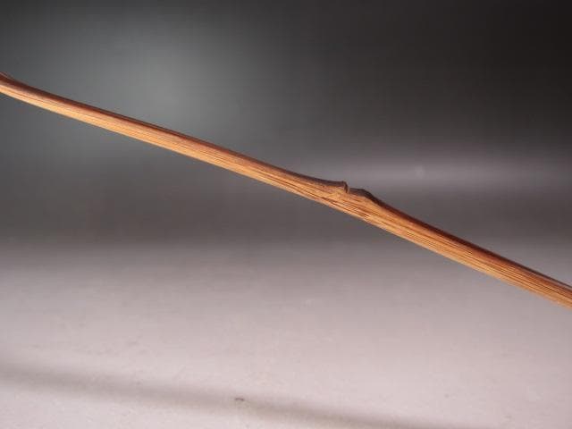 ★　堀内流　十二代　兼中斎　宗完　自作茶杓　花曇★x573