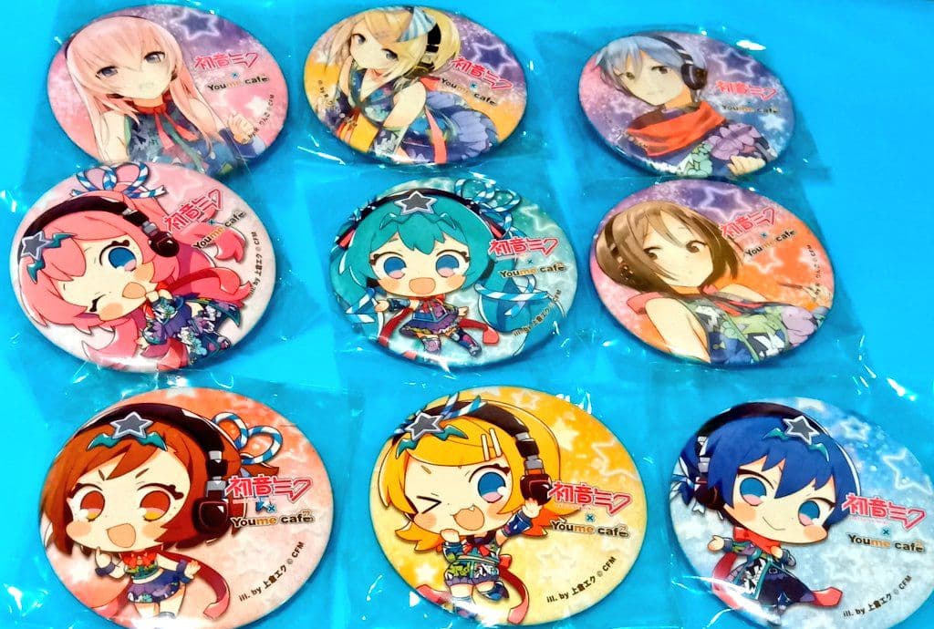 d*2様 Youmecafe×初音ミク/スイパラコラボ缶バッジ