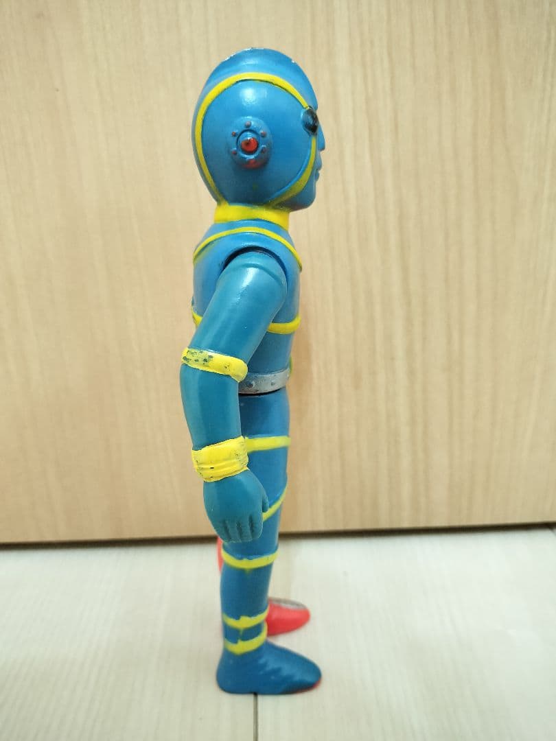 【極希少】　当時物　キカイダー　ソフビ　タカトク　昭和レトロ　特撮