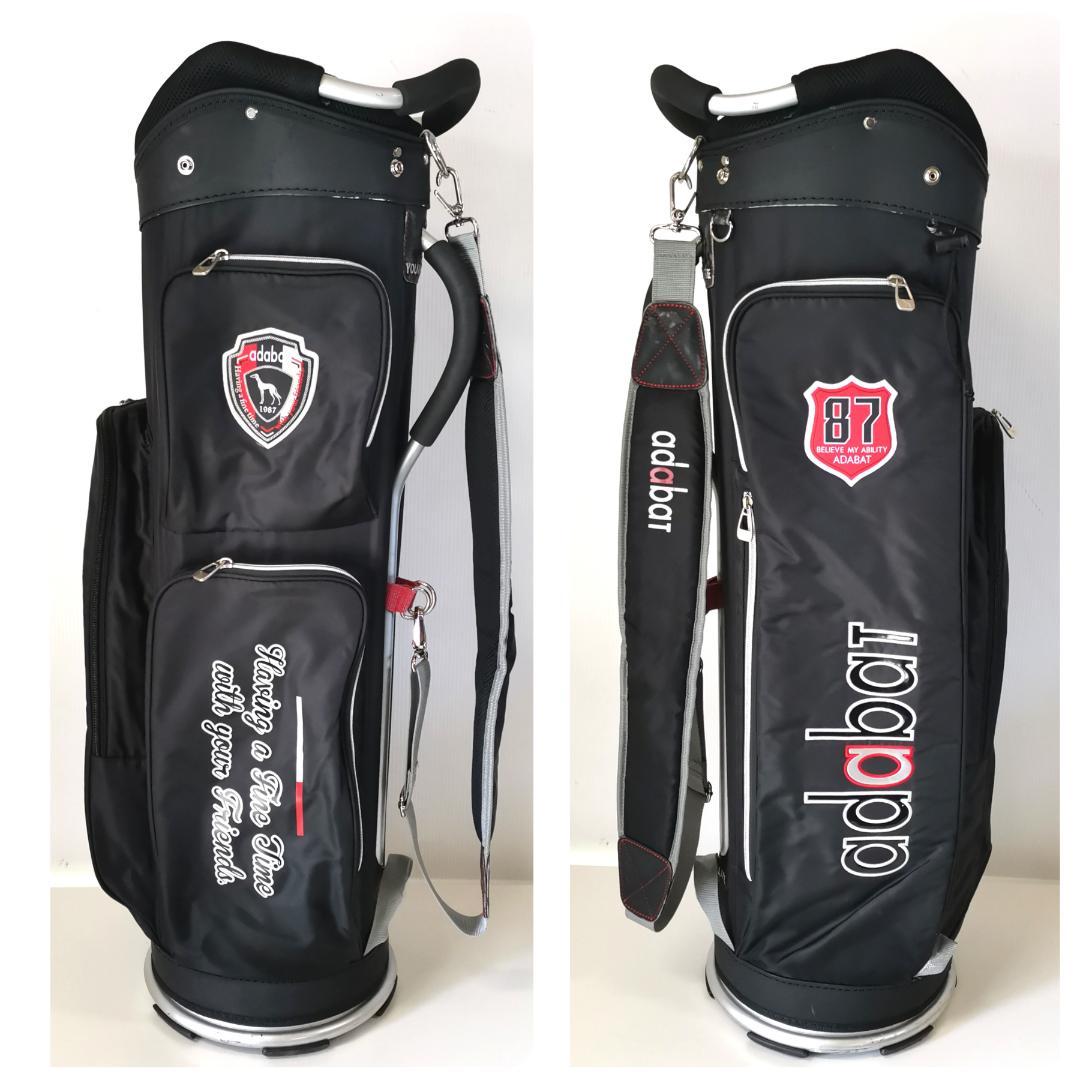 【超軽量】adabat アダバット キャディバッグ パイプハンドル ブラック