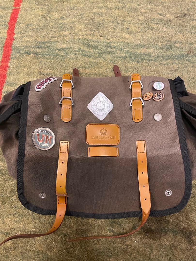 Carradice キャラダイス ロングフラップ サドルバッグ 24リットル