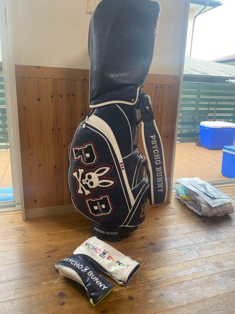PYSCHO BUNNY/サイコバニーキャディバッグ　ボールポーチ付