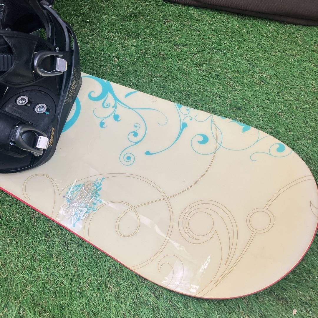 HEAD スノーボード セットkissmark バートン　23.5㎝　レディース