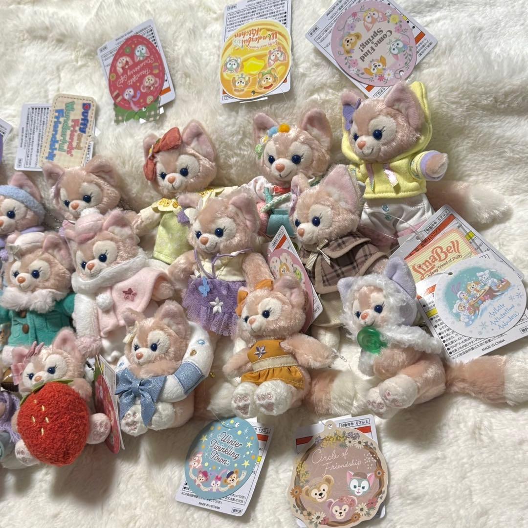 東京ディズニーシー　リーナベル　ぬいぐるみバッジ　チャーム　まとめ売り