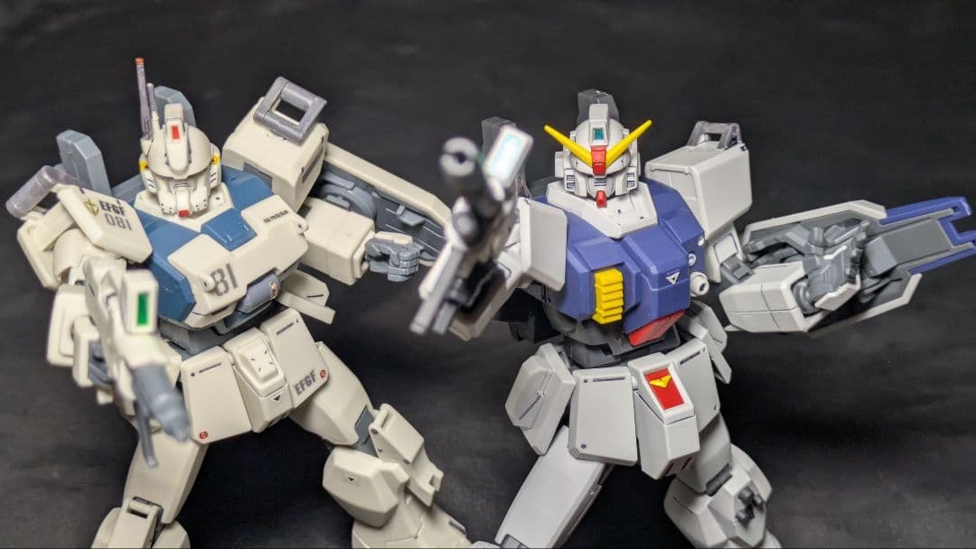 HG グフカスタム ez-8 陸戦型ガンダム ガンダム ガンプラ 08小隊