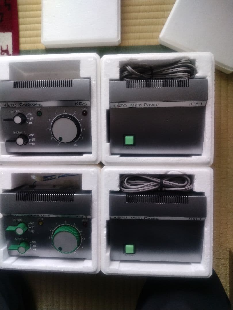 KATO パワーパックKC-1 KM-1（2個）ライティングユニットKU-1