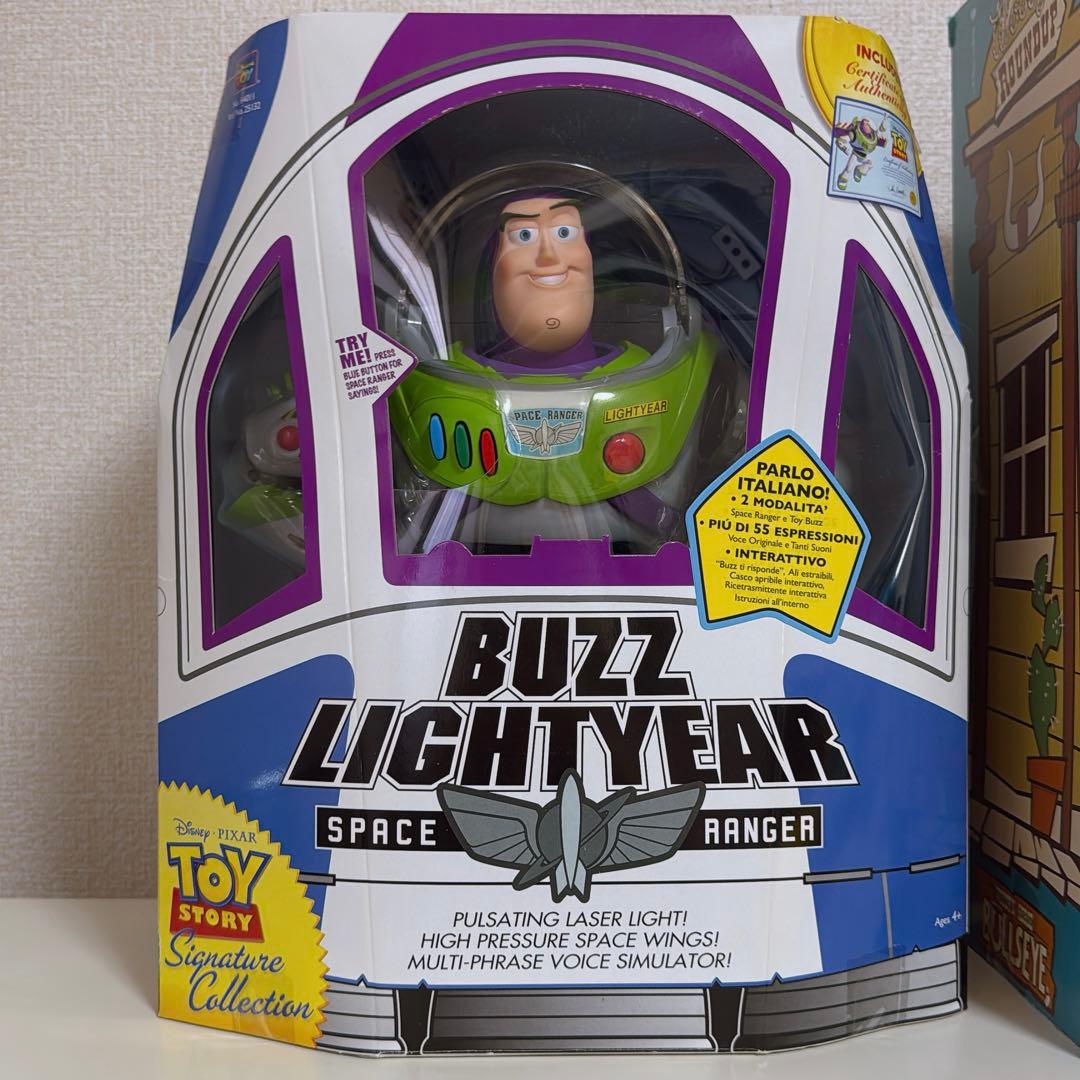 未開封 トイストーリー シグネチャーコレクション バズ 希少 イタリア語