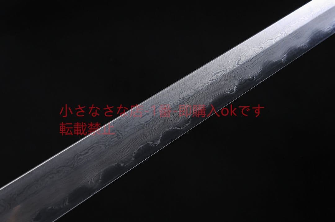 君弘唐横刀素装黒白檀模様鋼敷土焼刃 古兵器 武具 刀装具 日本刀 模造刀 居合刀