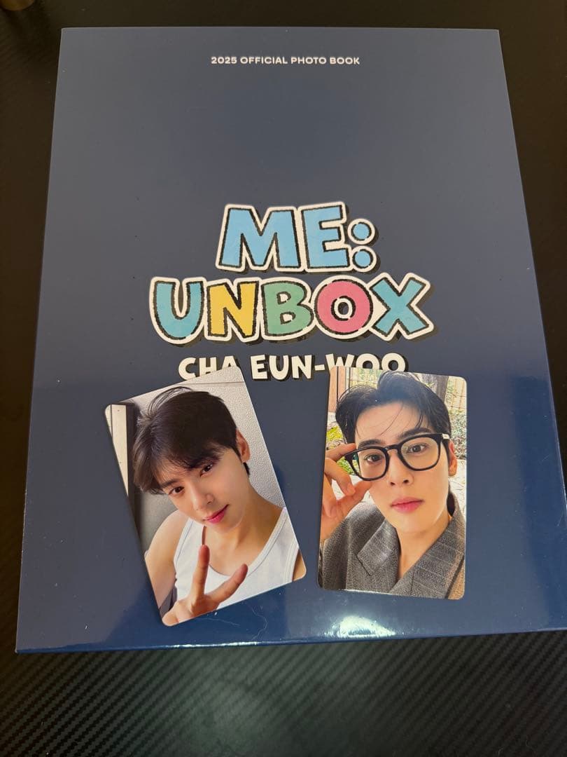 ME: UNBOX CHA EUN-WOO フォトブック➕二枚セット