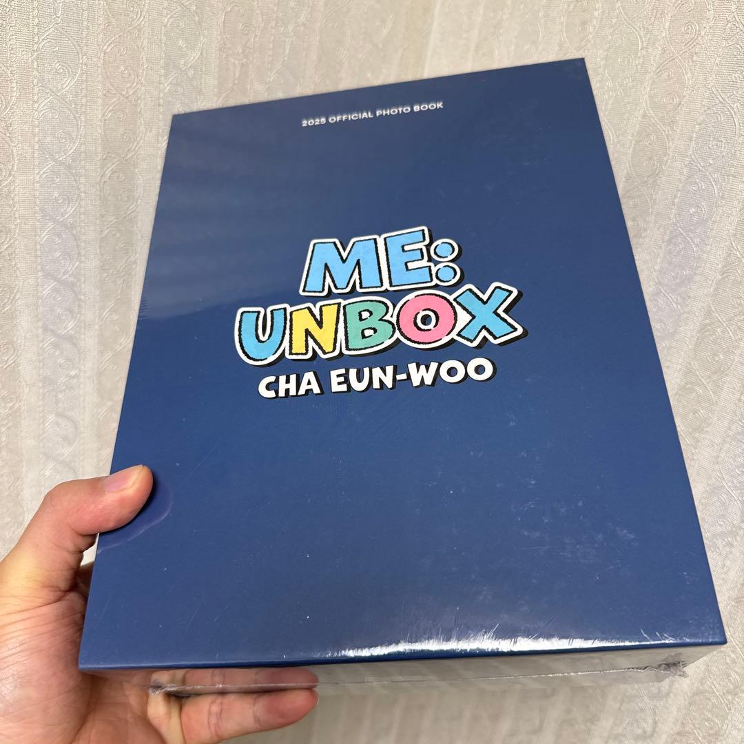 ME: UNBOX CHA EUN-WOO フォトブック➕二枚セット