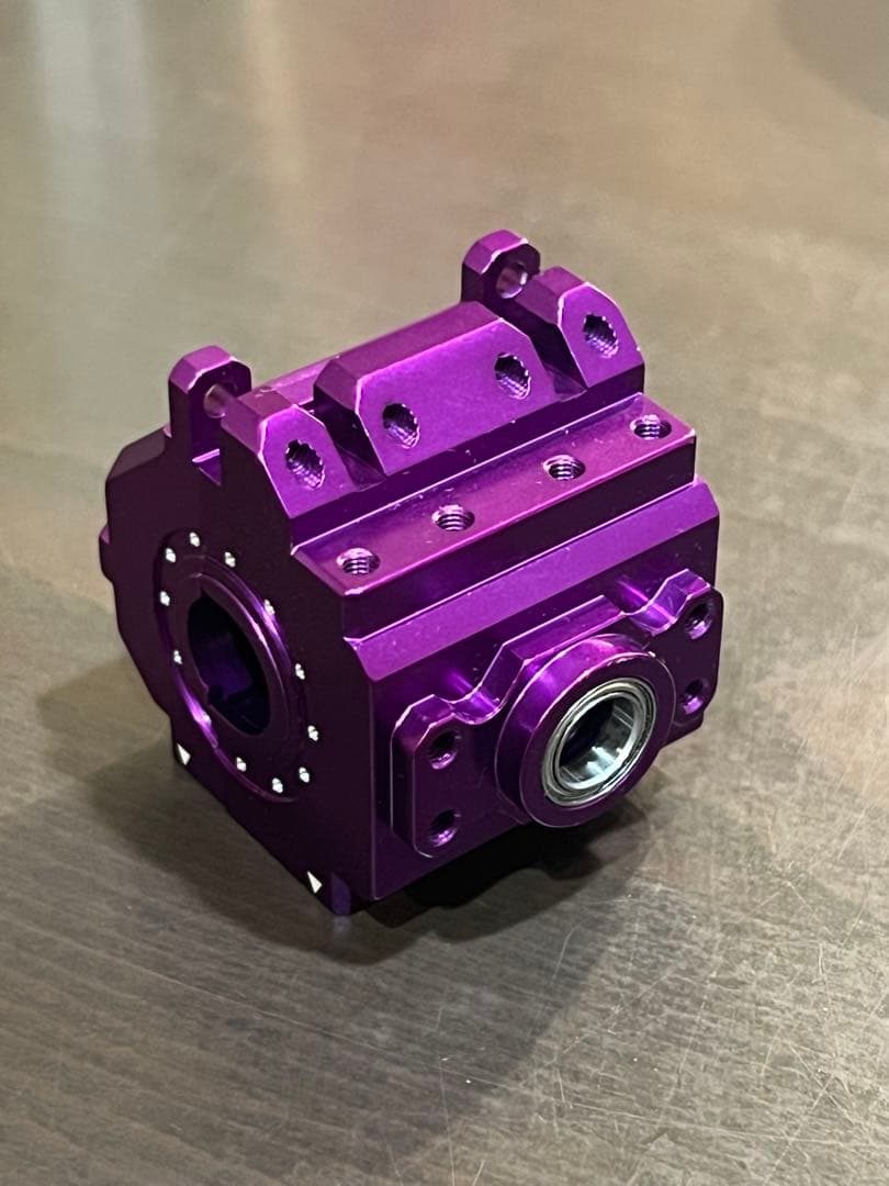 GRK SHIBATA ギアボックス アルミ製　パープル