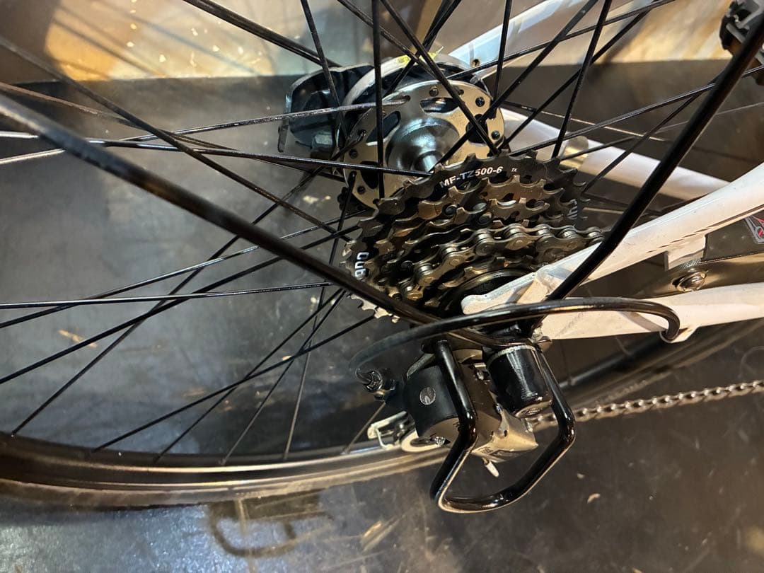 I7【大阪堺市/取引】中古自転車 HEAD 27インチ ノーパンクタイヤ仕様