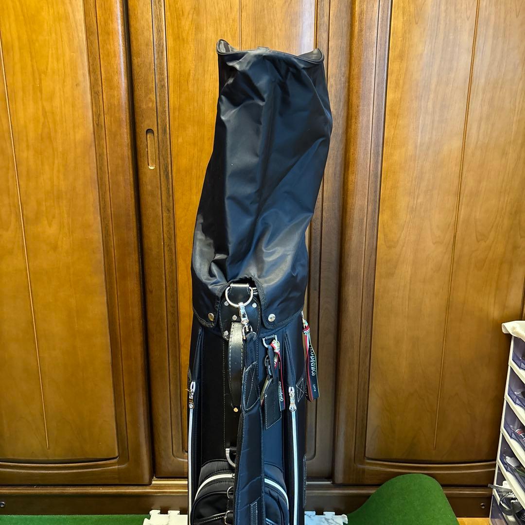 オロビアンコキャディバッグ　ブラック