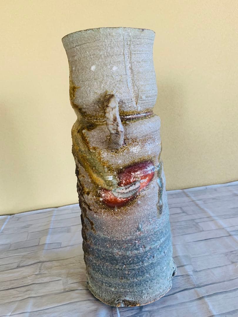 最終価格！！信楽焼、花瓶、宝瓶、置物