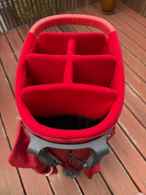 ONOFF キャディバッグ レッド