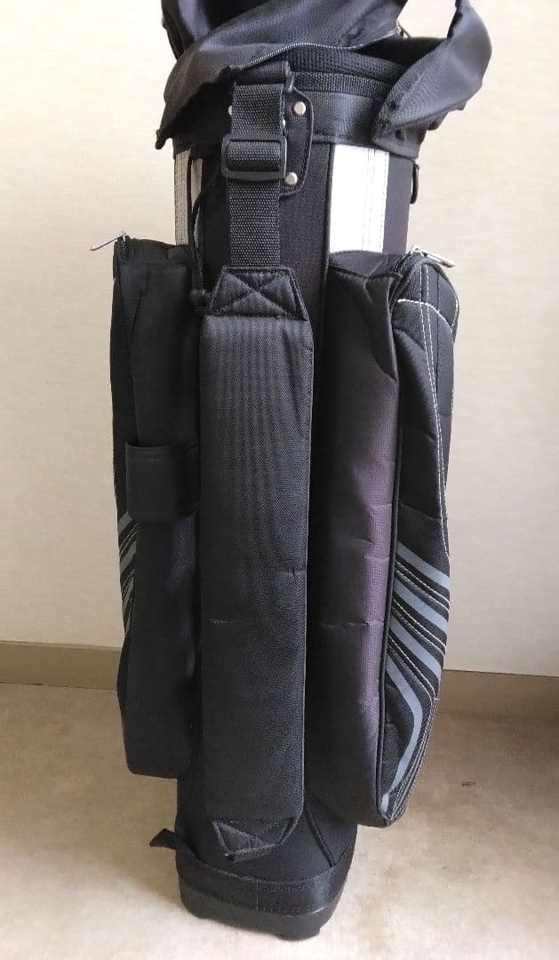 ナイキ　キャディバック　14分割　9型　ブラック　ナイロン