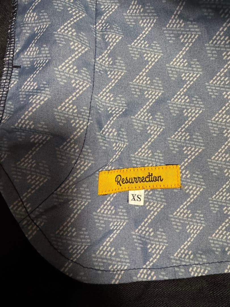 RESURRECTION ブラックコーデュロイスカート