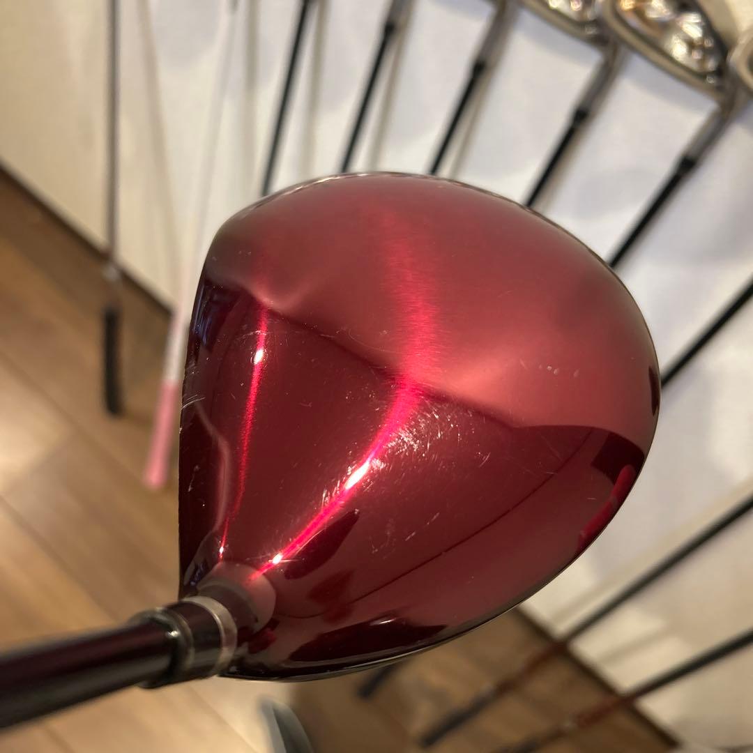 マックテッレディースL 11本　右利き　可愛いキャディバッグ 付き　ゴルフセット