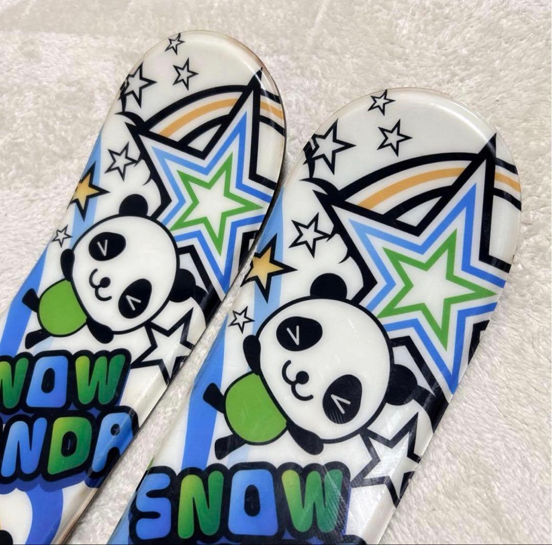 パンダ キッズ スキー3 点セット100cm ビンディング ブーツ 17.5