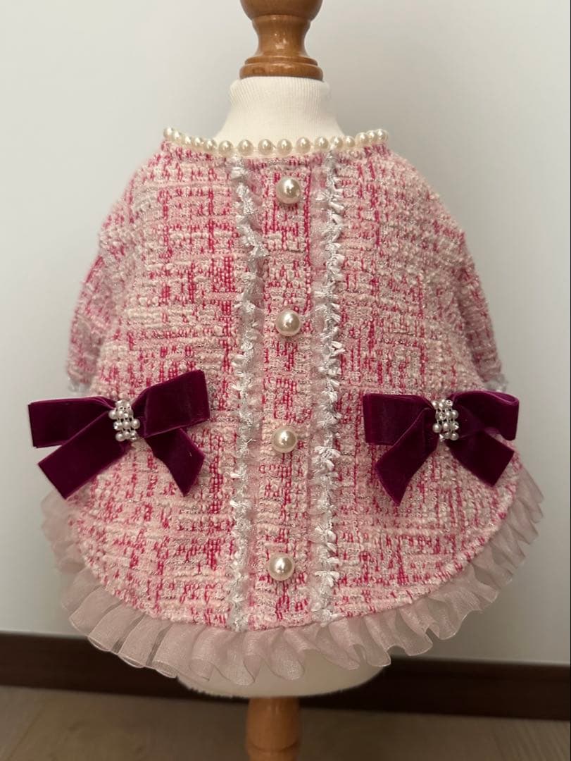 luxebirdieアデルSワンピジャケットバレッタ3点セットリュクスバーディ