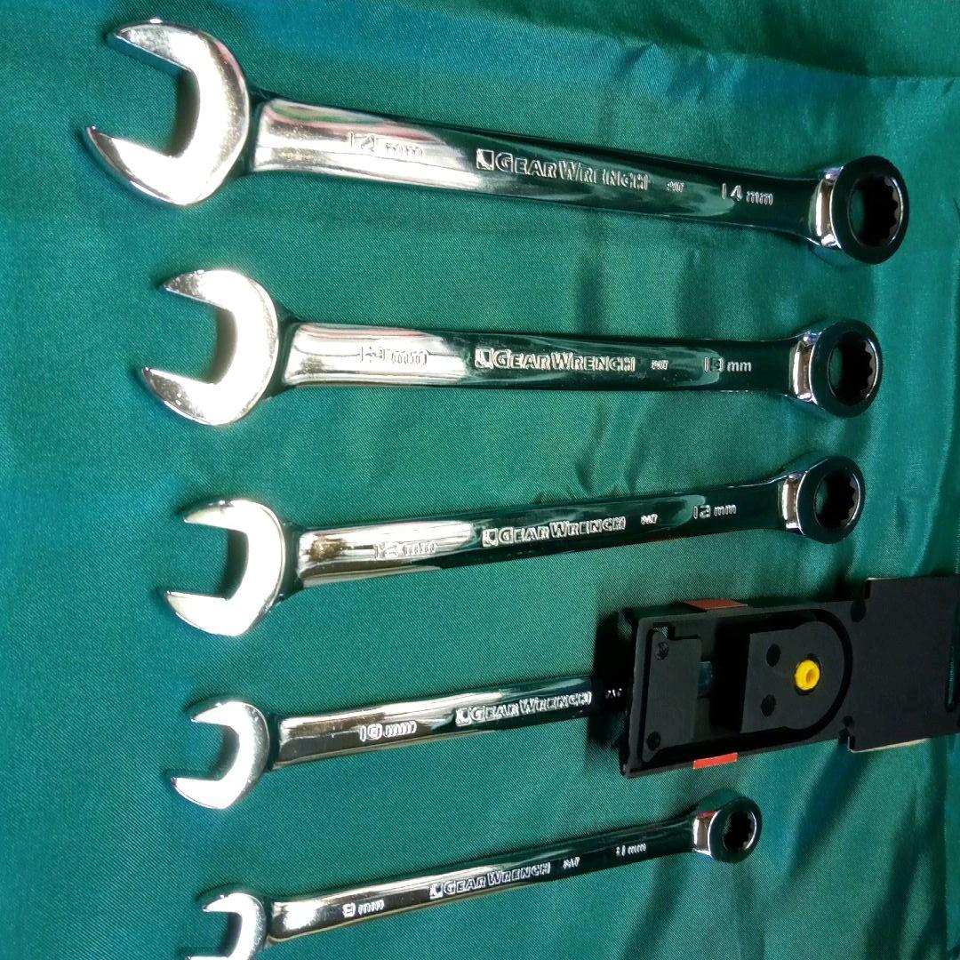 pro-Auto 5本組 ギアレンチセット